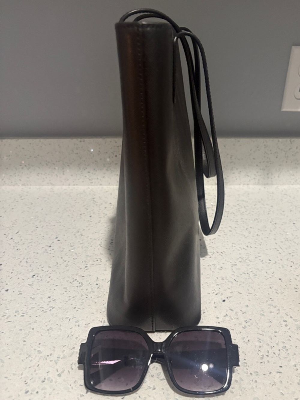 kate spade Black Saffiano Leather Tote - Picture 4 of 4